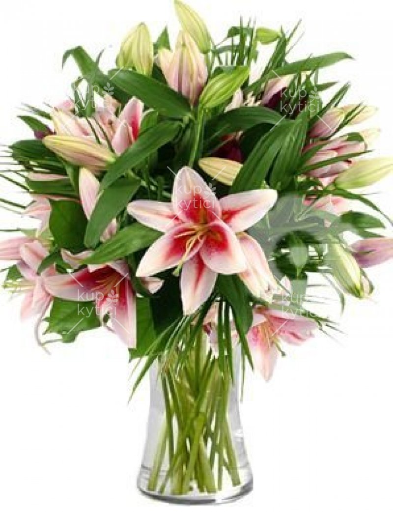 Bouquet of pink royal lilies Adel