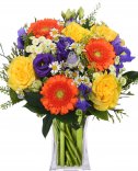 Color bouquet for delivery - delivery of flowers