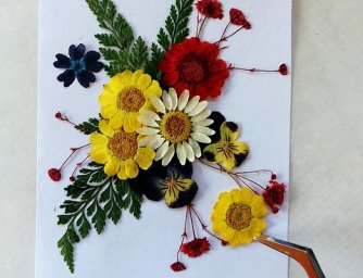 Usušte si svou kytici - 2 díl, Lisování