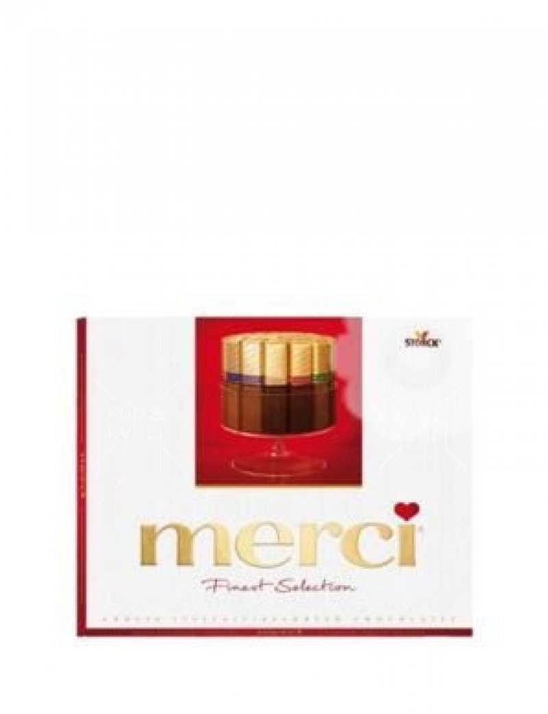 Collection of chocolates Merci