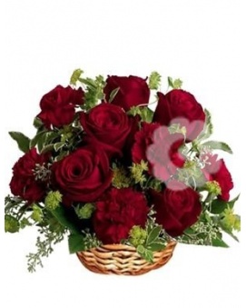 Цветочные корзины 10