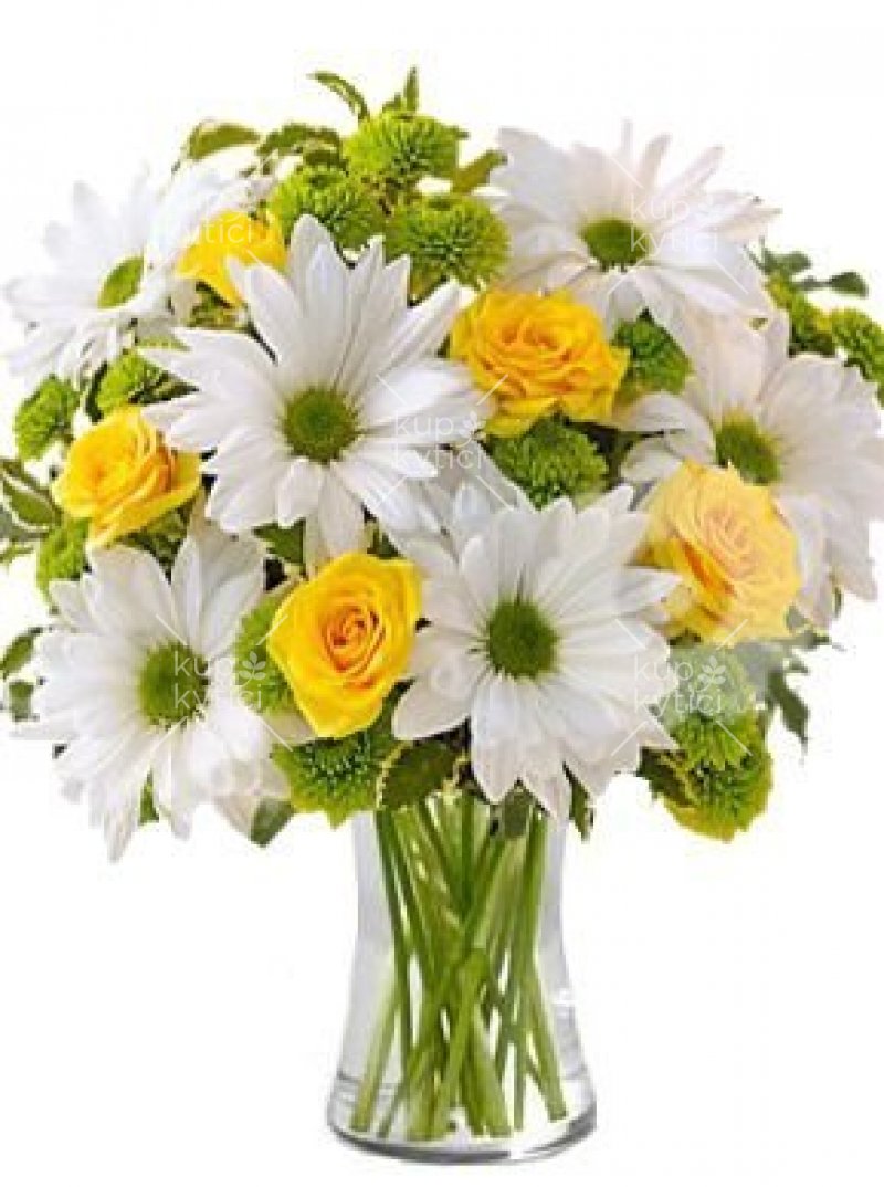 Fresh bright bouquet of Blinda