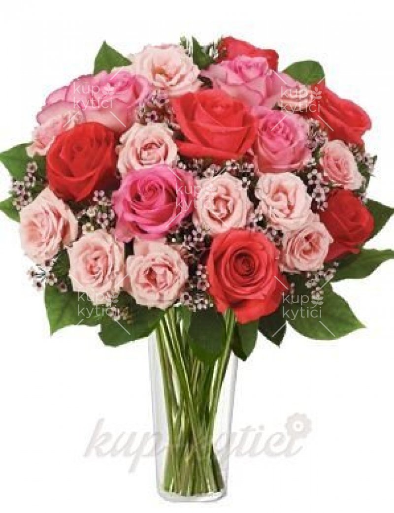 Charming bouquet of roses Samanta
