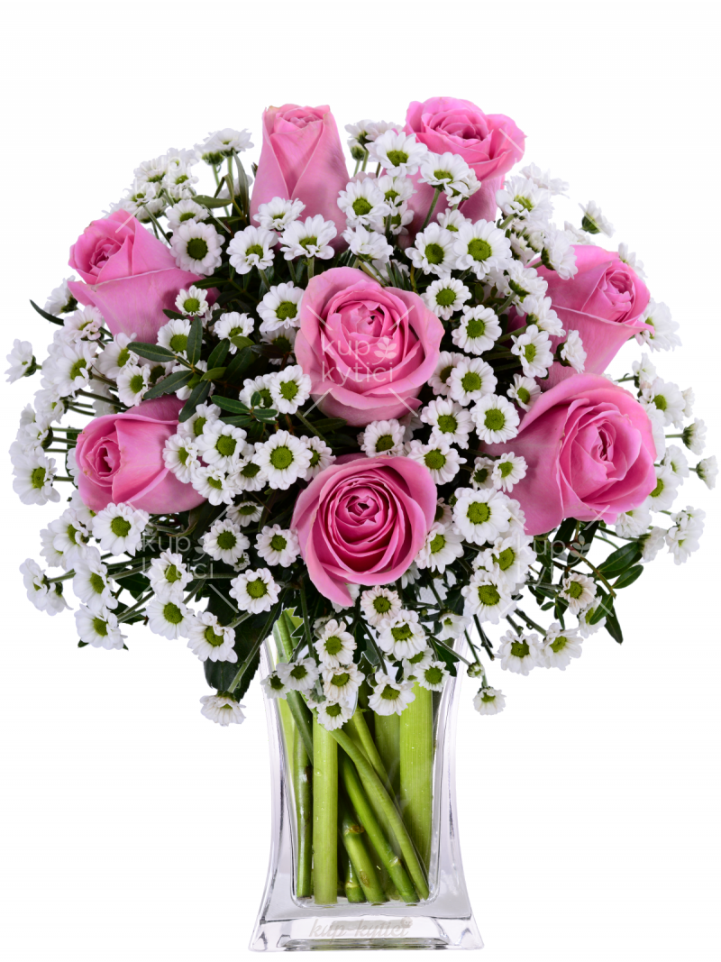 Beautiful and simple bouquet Rosalinda