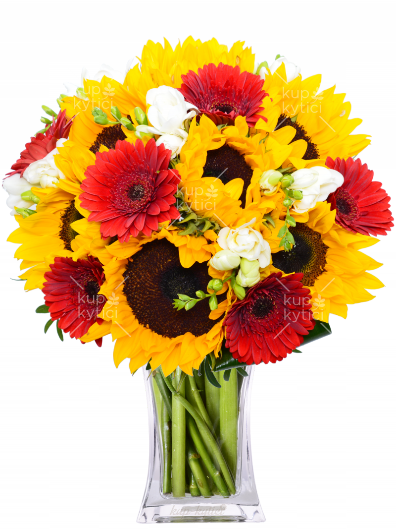 Cheerful summer bouquet Summer