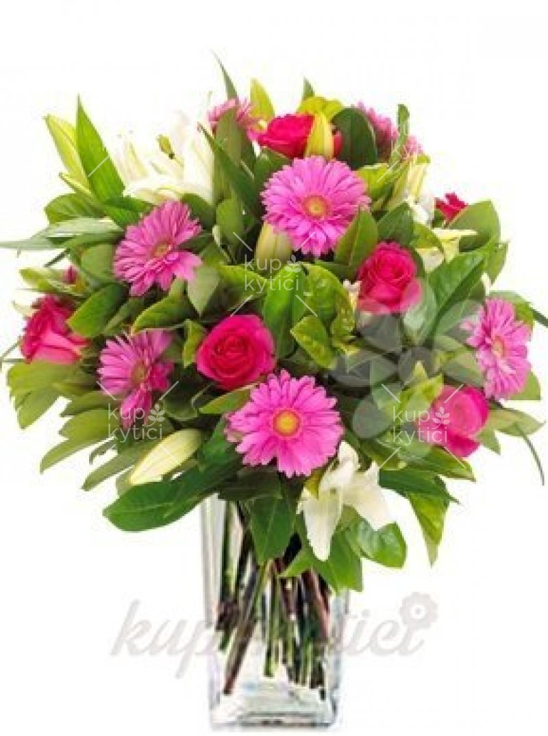 Gentle, pink bouquet Brenda