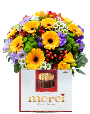Bouquet HAPPY + Merci 250 g