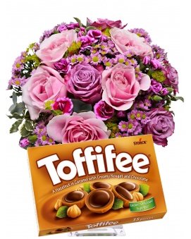 Bouquet GUAPA + Toffifee 125 g