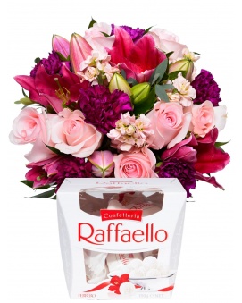 Kytica ROZA + Raffaello 150 g